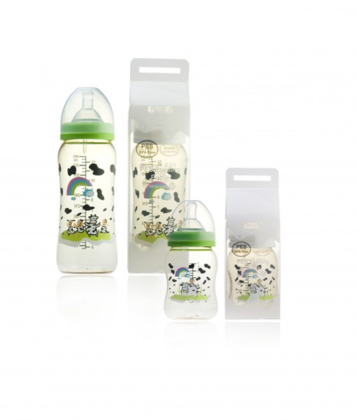 D065 &D066 PES wide neck 180 360ml bottle