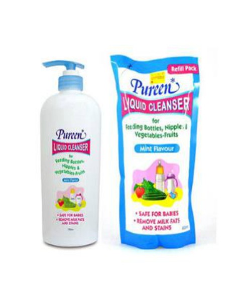 Liquid Cleanser 750ml + 600ml MINT
