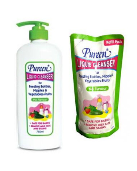 Liquid Cleanser 750ml + 600ml MINT